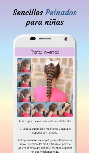 Easy fun hairstyles for girls screenshot 6
