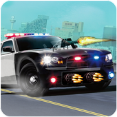 Police Car Shooting - Highway Car Chase, Cops Game icon