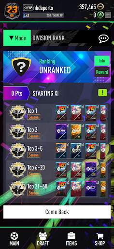 NHDFUT 23 Draft & Packs screenshot 7