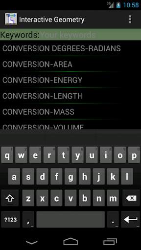 Interactive Geometry screenshot 1