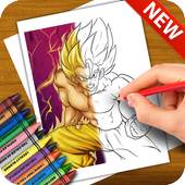 Learn to Draw Dragon Songoku Ballz Characters draw
