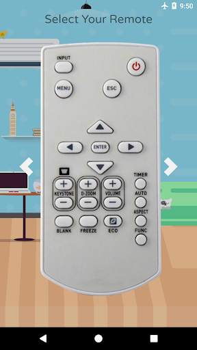 Remote Control For Casio Projector 4 تصوير الشاشة