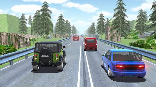 Traffic Car Racing: 3D Game screenshot 2