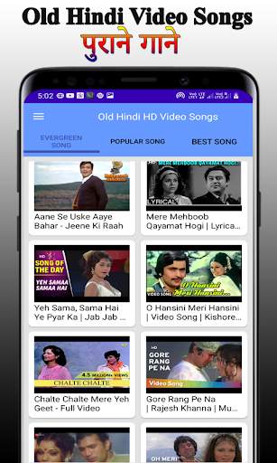 Old Hindi Video Songs HD screenshot 4