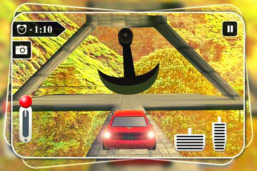 Fast Car Driving On Difficult Road screenshot 3