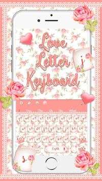 Floral Love Letter Keyboard screenshot 1