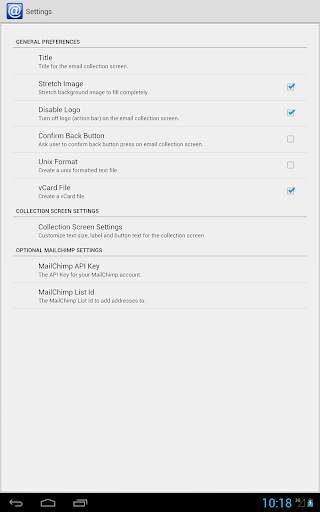 Email Sign Up screenshot 5