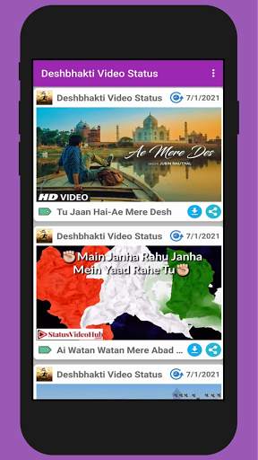 Desh Bhakti Video Status screenshot 3