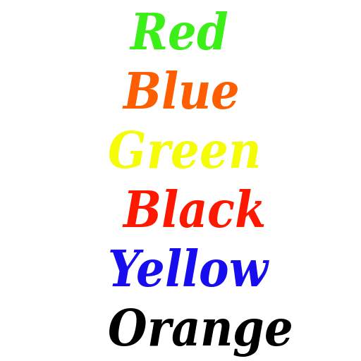 What's text color? 2.8.1