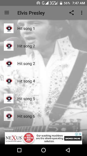 Elvis Presley Song screenshot 2