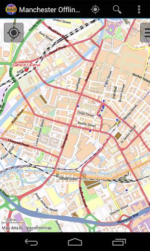 Manchester Offline City Map screenshot 1