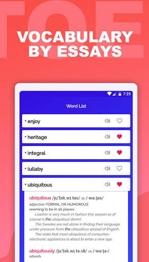 Writing - TOEFL® Essays : Useful Words & Tips screenshot 6