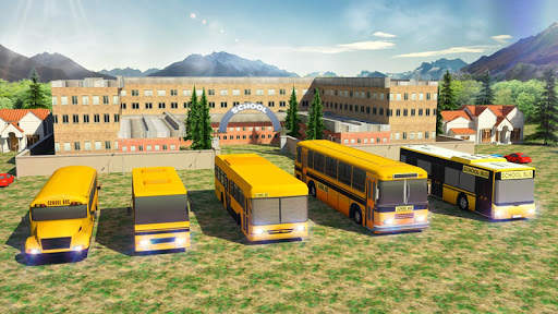 School Bus: Up Hill Driving скриншот 3