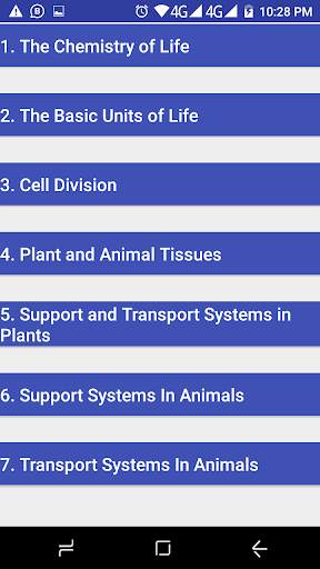 Grade 10 Life Sciences Mobile Application screenshot 3