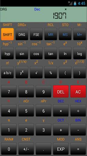 Calc ScientificCalculator free screenshot 2