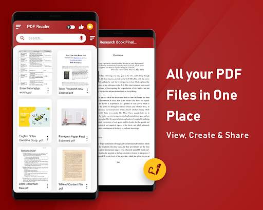Lector y visor de PDF con escáner 2021 screenshot 1