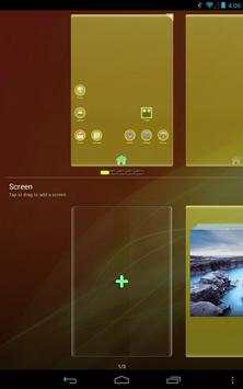Yellow Light GO Launcher Theme screenshot 4