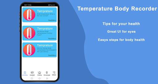 Temperature Body Health Recorder screenshot 4