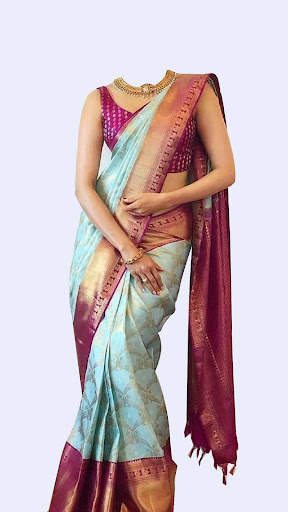 Women Saree Photo Suit screenshot 3