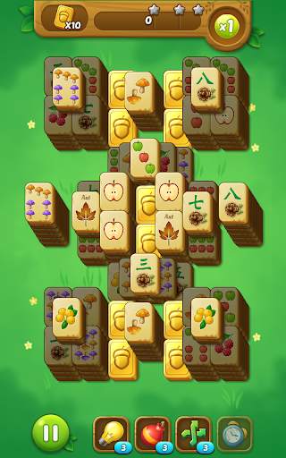 Mahjong Forest Puzzle скриншот 6
