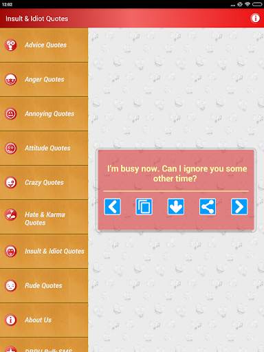 Angry Insult Rude Crazy Status screenshot 14