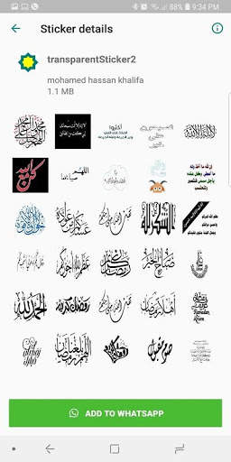 Islamy Sticker for Whatsapp screenshot 1