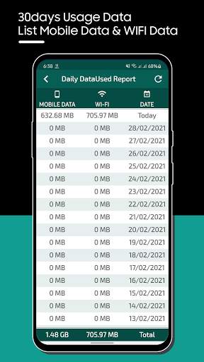 Internet Speed Meter Live screenshot 3