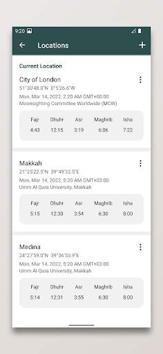 Prayer Times and Qibla screenshot 5