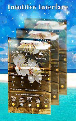 Weather Forecast & Live Wallpaper screenshot 1