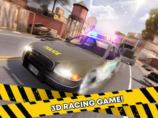 Cop Car Chase 🚨 Police Robber Racing City Crime screenshot 16