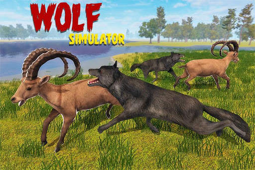 serigala simulator: game hutan liar screenshot 2