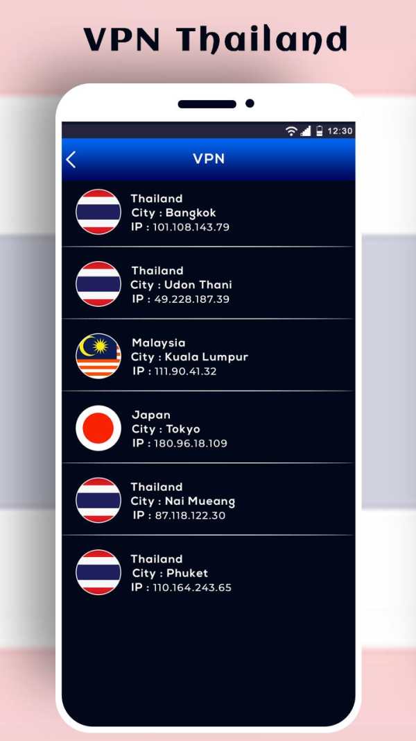 Thailand VPN - Free VPN Proxy screenshot 3