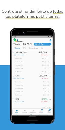 Clever Ads Manager - Marketing & Publicidad Online screenshot 3