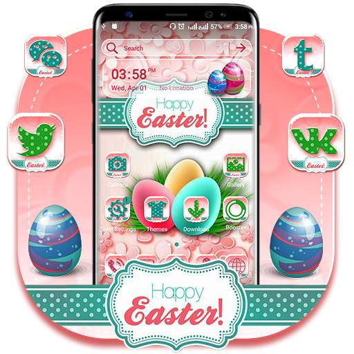 Easter Egg Launcher Theme 1.0.1
