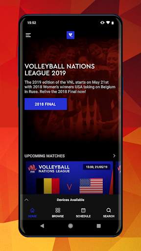 FIVB Volleyball TV - Streaming App скриншот 5