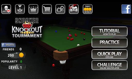 Snooker Knockout Tournament screenshot 7