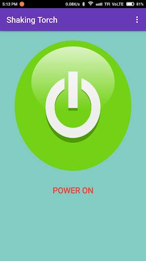 Shake Flashlight screenshot 2