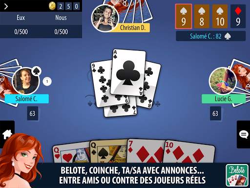 Belote & Coinche Multijoueur screenshot 12