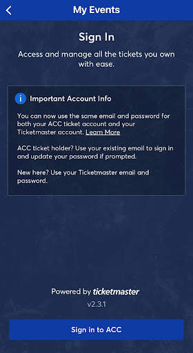 The ACC App screenshot 5