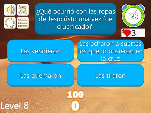 Juego de Biblia Trivia screenshot 16