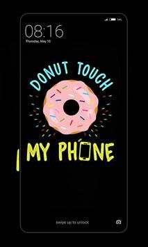Don't Touch My Phone Wallpaper screenshot 6