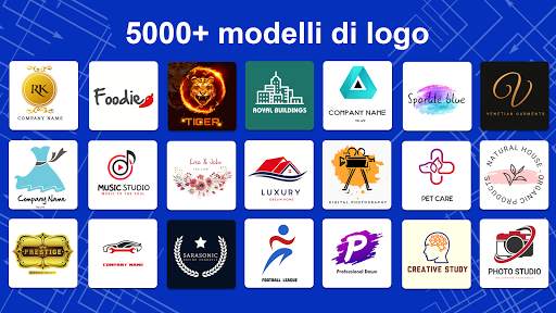 Crea Logo personalizzati Loghi screenshot 1