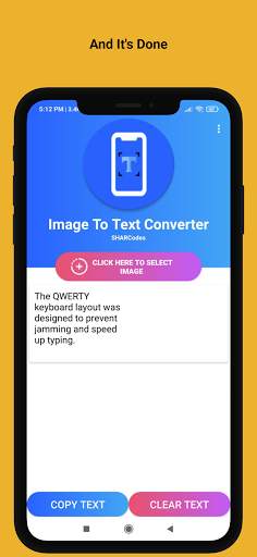 Copy Text On Image screenshot 3