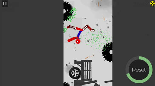 Spider Stickman Dismounting screenshot 1