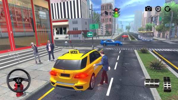 Stadt Taxi Fahren Spiel 2018: Taxifahrer Spaß screenshot 5