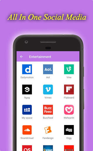 Magic Messenger - Social Media List screenshot 2