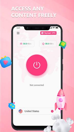 Elephant VPN: Super Fast VPN screenshot 1