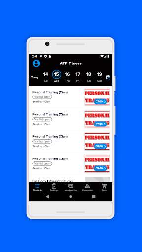 ATP Fitness screenshot 2