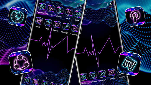 Heartbeat Pulse Launcher Theme screenshot 3