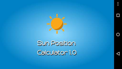 Sun Position Calculator Lite screenshot 1